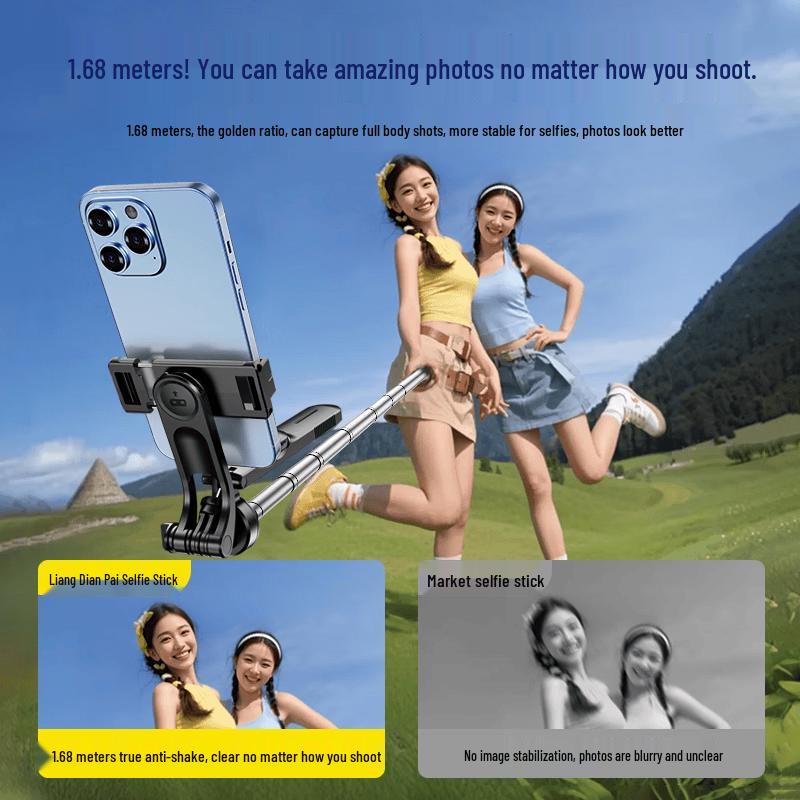 LIDIANPAI Stabilized Selfie Stick Tripod