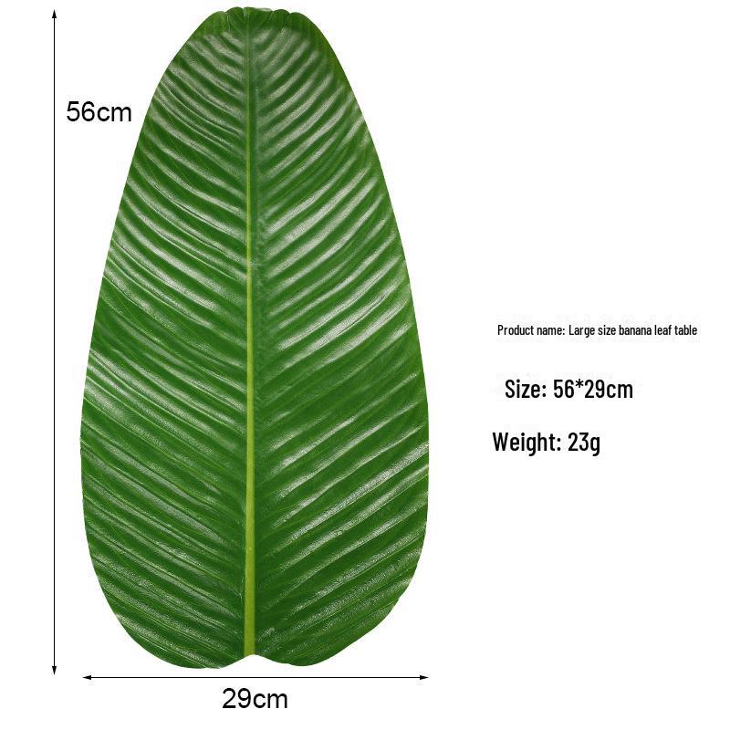 Искусственное растение в горшке «Лист банана» - Nordic Light Luxury Home Décor Ornament