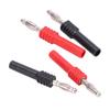 5Set J.20025 Banana Plug Connector 4mm Male To 2mm Female Banana Connector Adapter for Industrial