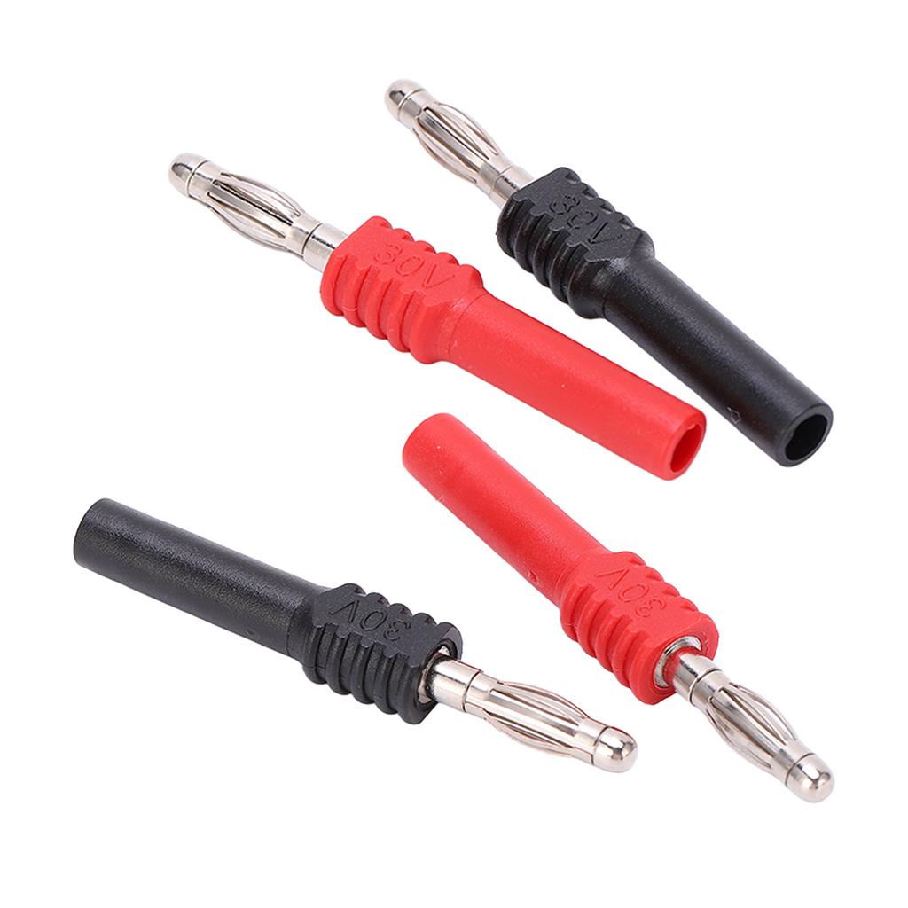 5Set J.20025 Banana Plug Connector 4mm Male To 2mm Female Banana Connector Adapter for Industrial