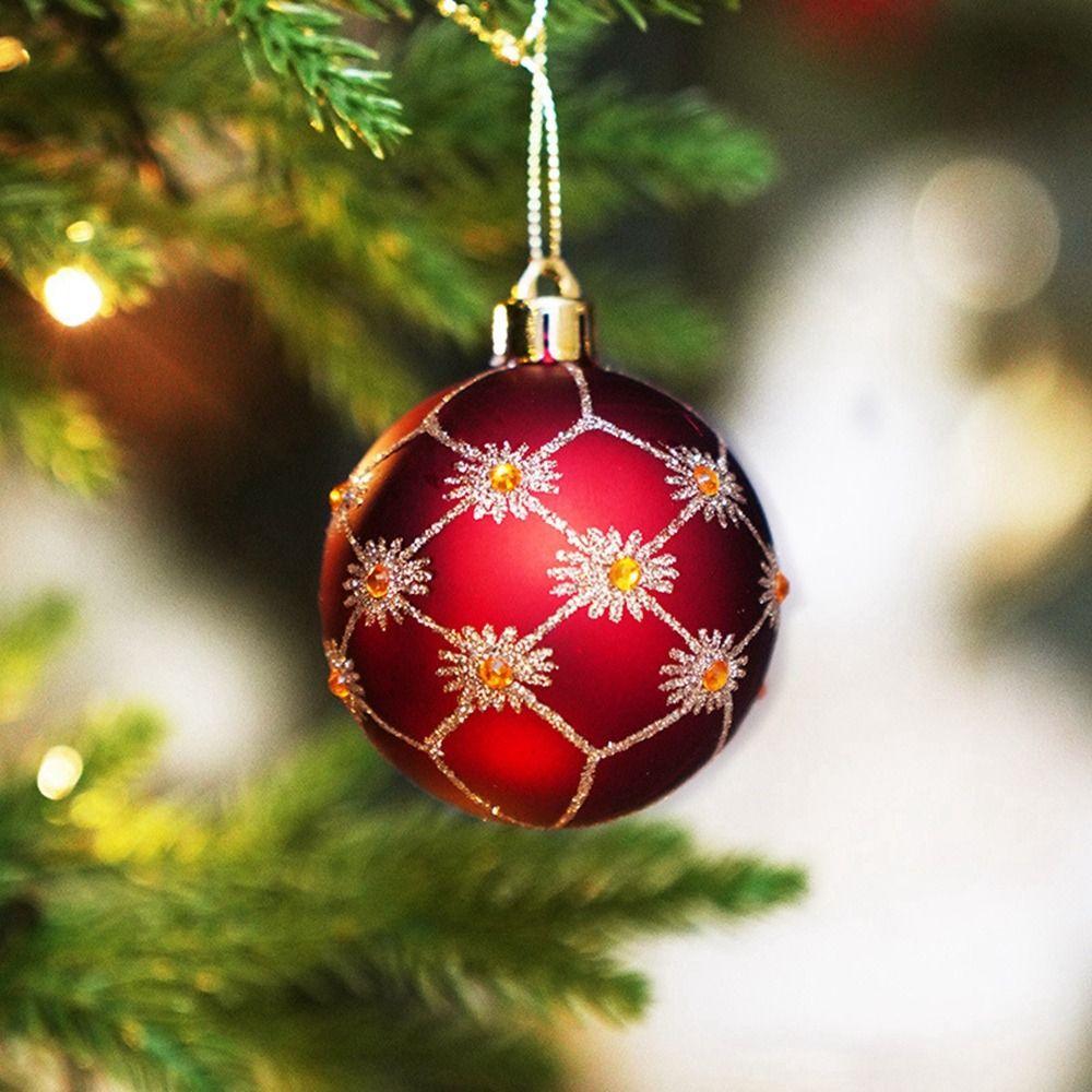 Party DIY Decorative Home Decor Christmas Ball Christmas Decoration Ornament Christmas Tree Pendant