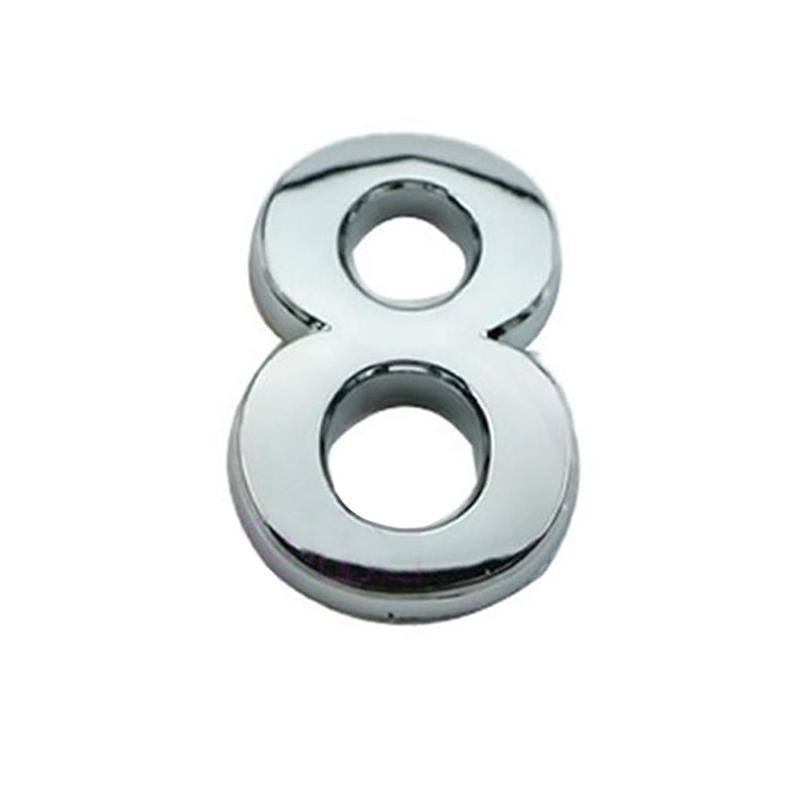 1 шт. 3D самоклеящаяся табличка с номером двери номер дома цифра квартира отель офис дверь адрес улица номер наклейки пластина знак