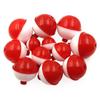 10PCS ABS Snap-on Fishing Floats Hard Fishing Bobber Bulk Fishing Tackle Fishing Buoy Carp