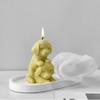 3D Кошка Свеча Силиконовая Форма Сделай Сам Собака Складывание Музыка Ароматерапия Свеча Ручной Работы Подарок Китти Гипс Смола Ювелирная Форма