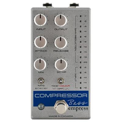 Empress Compressor Silver Педаль компрессора для басовых эффектов/Бас Хай-энд