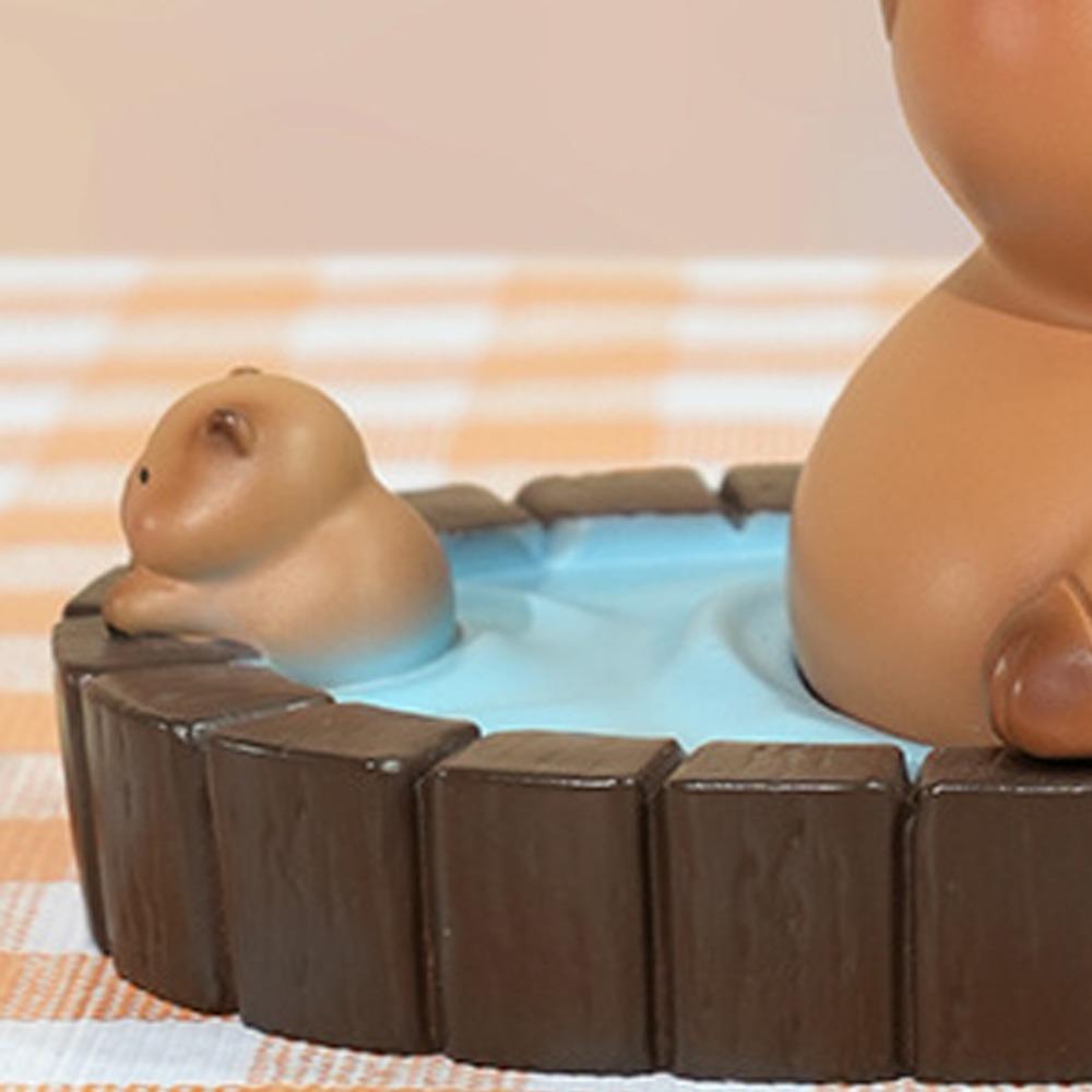 PVC Doll Capybara Phone Holder Support Capybara Cell Phone Bracket Phone Accessories