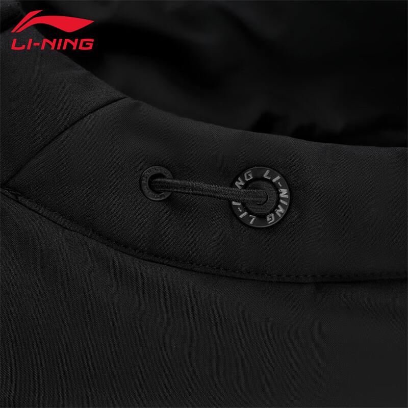 Li-Ning Мужская длинная пуховая куртка U289