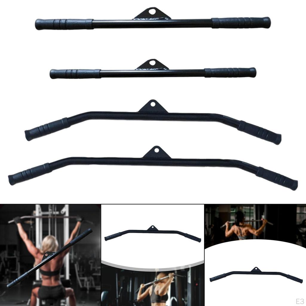 Перекладина для тросового тренажера для домашнего фитнес-оборудования, профессиональная рукоятка для тренировки трицепсов на