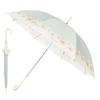 АКСЕССУАРЫ Зонт Moonbat Прочный цветочный узор Хризантема Длинный зонт 10978 Светло-серый PAUL&JOE Женский