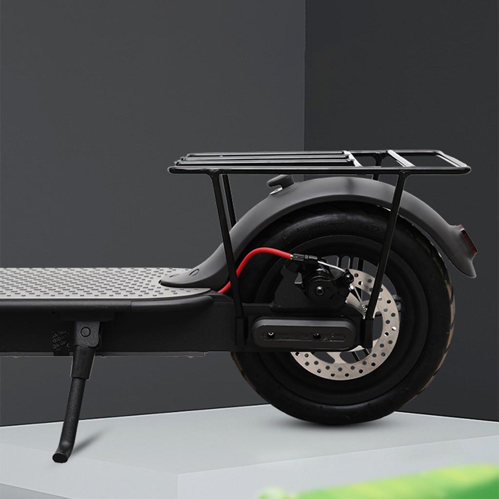 Алюминиевый сплав Электрический скутер Задний багажник Замена хранения скутера Задняя полка Грузовой багажник Утолщенный задний багажник