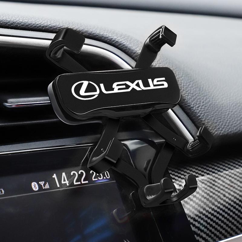 Car Mobile Phone Holder For Lexus CT ES GS NX IS250 CT200h Air Vent Mounts Stand GPS Gravity Navigation Bracket Car Accessories