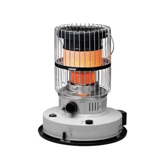 TOYOTOMI Oil Stove KR-47A(W) White Made Japan Convection Type Far Infrared Double Clean Deodorization Wooden Rooms up 12 Tatami Concrete 17 High Power