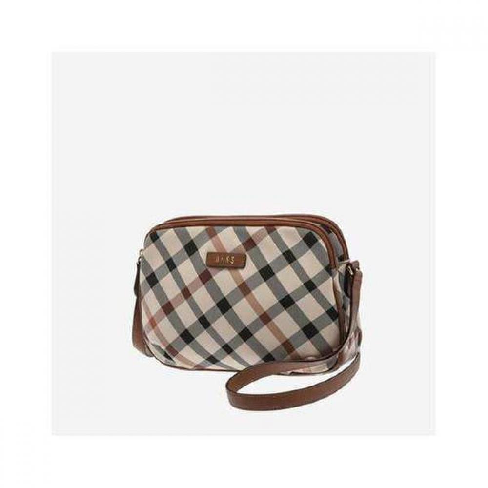 Daks Brown House Check Jacquard Crossbag Dcba0e631w2