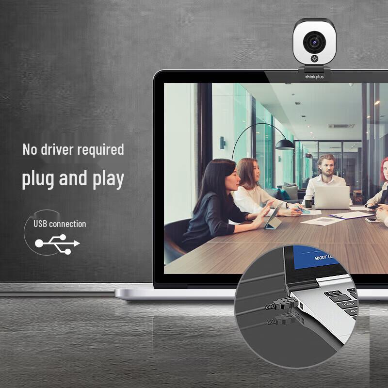 Lenovo thinkplus WL54A 2K HD Streaming Webcam (CN version)