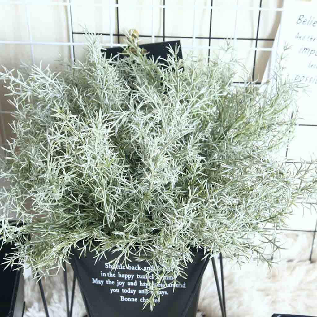 Artificial Fake Silk Eucalyptus Green Plant Flowers Wedding Home Garden Decor