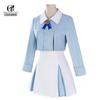 Anime Sakura Cosplay Costume Blue And White Date Dress Women School Uniform Halloween Carnival Cosplay Outfits