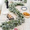 190/170cm Artificial Plant Christmas Garland Fir Pine Tree Branch Christmas Decoration Rattan Wreath Vine for Home