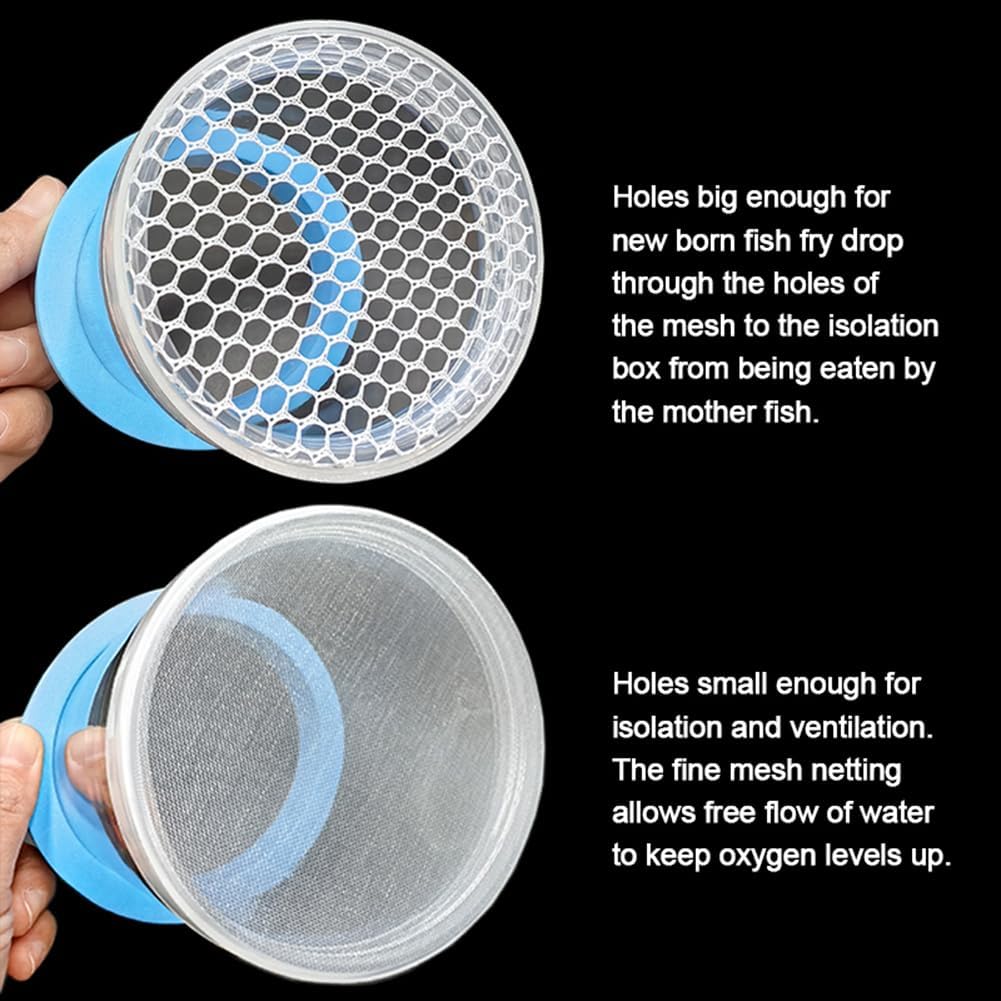 Изоляционный ящик для разведения рыб для аквариума, пластиковая сетка, инкубатор, ящик для разведения мальков рыбок, креветок, рыб-клоунов, гуппи