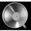 Stainless Steel Funnel 304 Kitchen Pouring Oil Funnel Filter Liquid Stainless Steel Oil Funnel Household Wine Funnel Large Calibre