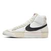 Blazer Mid 77 Pro Club Remastered - Светлые черные мужские кроссовки White Summit-White DQ7673-100
