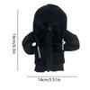 Gear Shift Parka Cover - Zipper Type Car Gear Lever Hooded Cover Steering Wheel