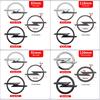 1pcs ABS For Opel Logo Emblem Badge Sticker Fit Car Front Grille Hood Bonnet Rear Trunk Bumper Astra Zafira Insignia Corsa H G
