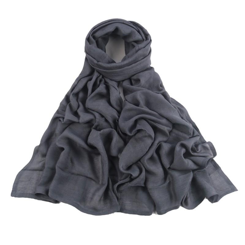 Lightweight Cotton Modal Scarf Wrap Shawl Women Winter All Season Breathable Wide Soft Neckwear