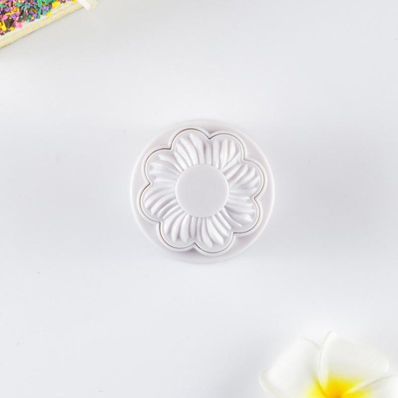 2 шт./набор 3D-формы для печенья-цветка, помадка, формы для выпечки шоколадного печенья своими руками