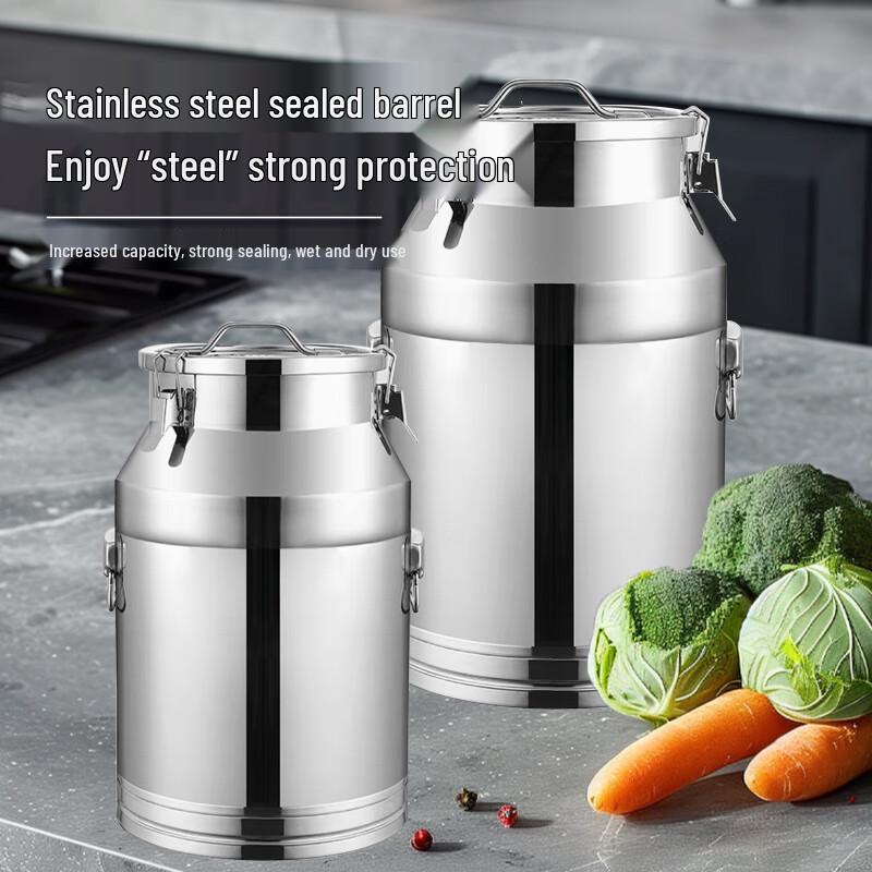 Jiwanggu 201 Stainless Steel Sealed Fermentation Storage Barrel