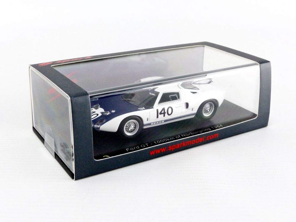 Spark Ford GT 1964 Нюрбургринг 1000 км 1/43 #140 П. Хилл/Б. МакЛарен