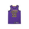 NBA Los Angeles Lakers LeBron James City Fan Edition Джерси Фиолетовый Мужская уличная одежда AJ4618-510