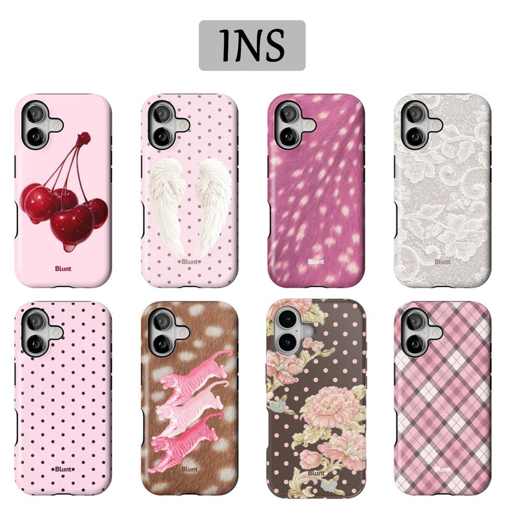 Clmj Чехол для телефона в розовую клетку со звездами для IPhone 17 16e 16 15 14 13 12 11 X XS XR 7 8 Air Pro Max Plus Роскошная двухслойная задняя крышка