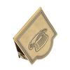 Brass Binder Clip Vintage Decorative Strong Clamping Force Book Clip for Journal Notebook Drawing Paper Sketch Paper