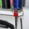 Коробка для хранения ножниц для шитья с клейкой основой. Универсальная для хранения держателей для ножниц, пинцетов и нитеобрезателей