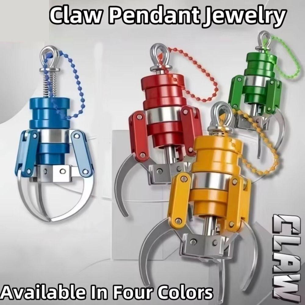 Simulation Catch Dolls Claw Model Press Type Grasping Claws Key Chain  Birthday Gift