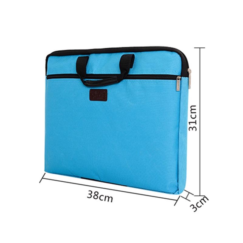 Водонепроницаемая двухслойная холщовая сумка формата А4 для конференций и документов с печатью логотипа