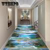 3D ковер для лестницы для гостиной, дома, декоративный ковер для коридора, для отеля, для прохода, длинный ковер, для входа, для спальни