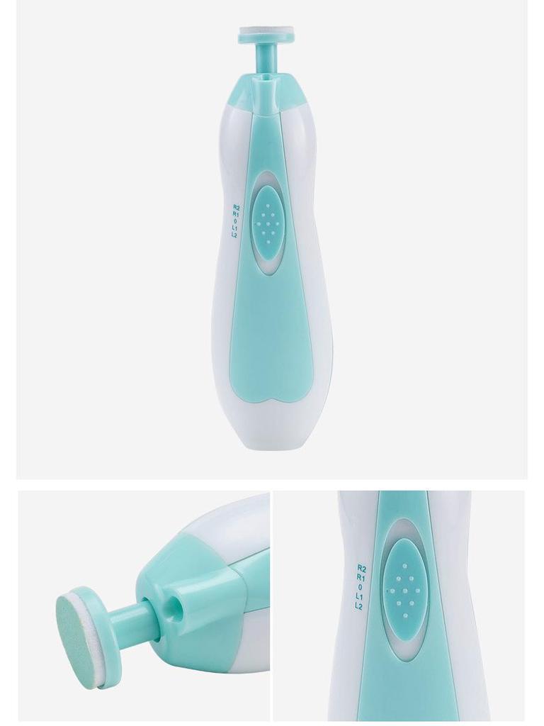 Electric Nail Grinder for Infants and Toddlers - Safe Baby Nail Trimming Tool