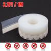 Warm Door Window Seal Rubber Insect Proof Silicone Sealing Tape Door Bottom Seal Strip  Windows