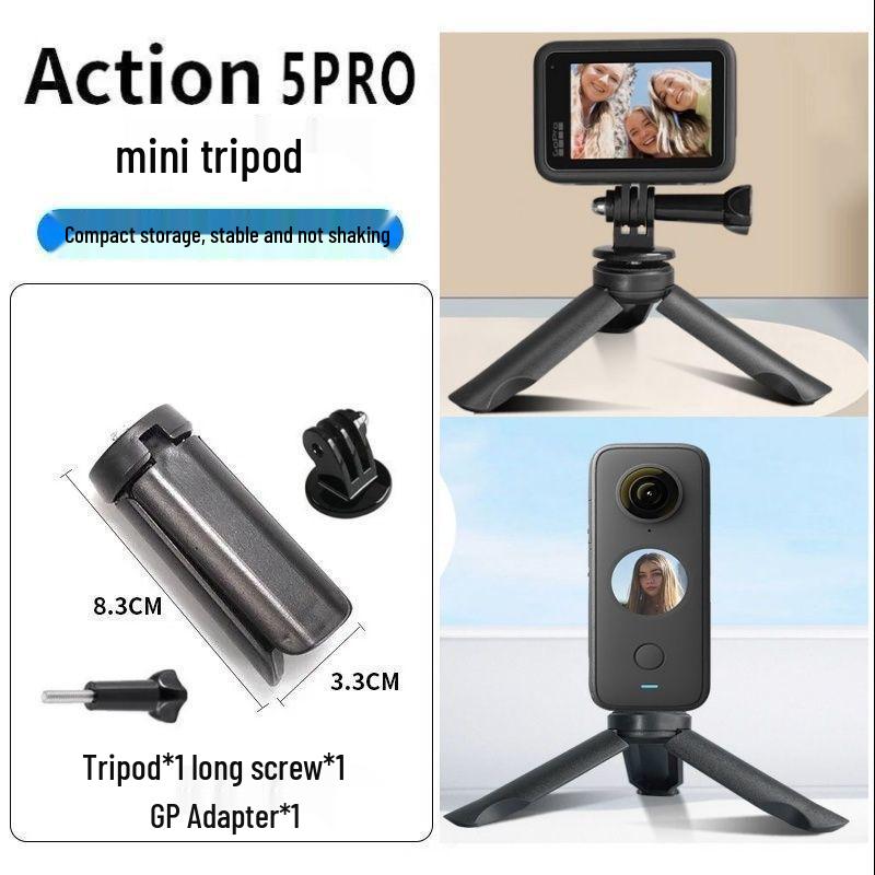 Аксессуары для камеры DJI Action5Pro/43: Нагрудный ремень, Повязка на голову, Клипса для рюкзака, Закаленное стекло, Ремешок для шлема