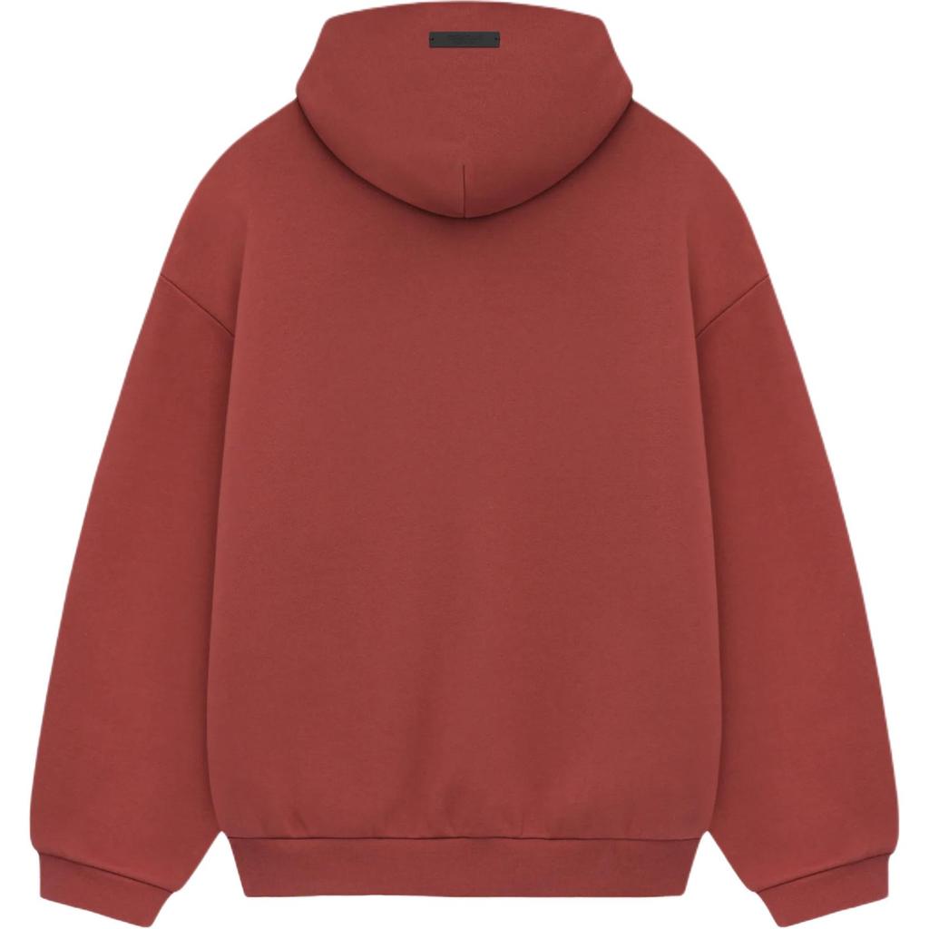 Fear of God Флисовая толстовка с капюшоном Essentials Crimson, мужские топы, красные 192HO246256F