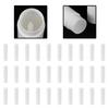 Lipstick Container Plastic Tube for Lip Balm Storage Portable 50Pcs