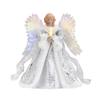 Christmas Tree Topper Angel Fairy Festive Xmas Tree Top Ornament Decoration 2D Flat Style