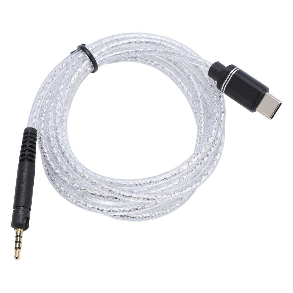 Гибкий USB-C кабель для наушников 2,5 мм для M30X M40X M50X для проводных наушников HD598 599 HD558