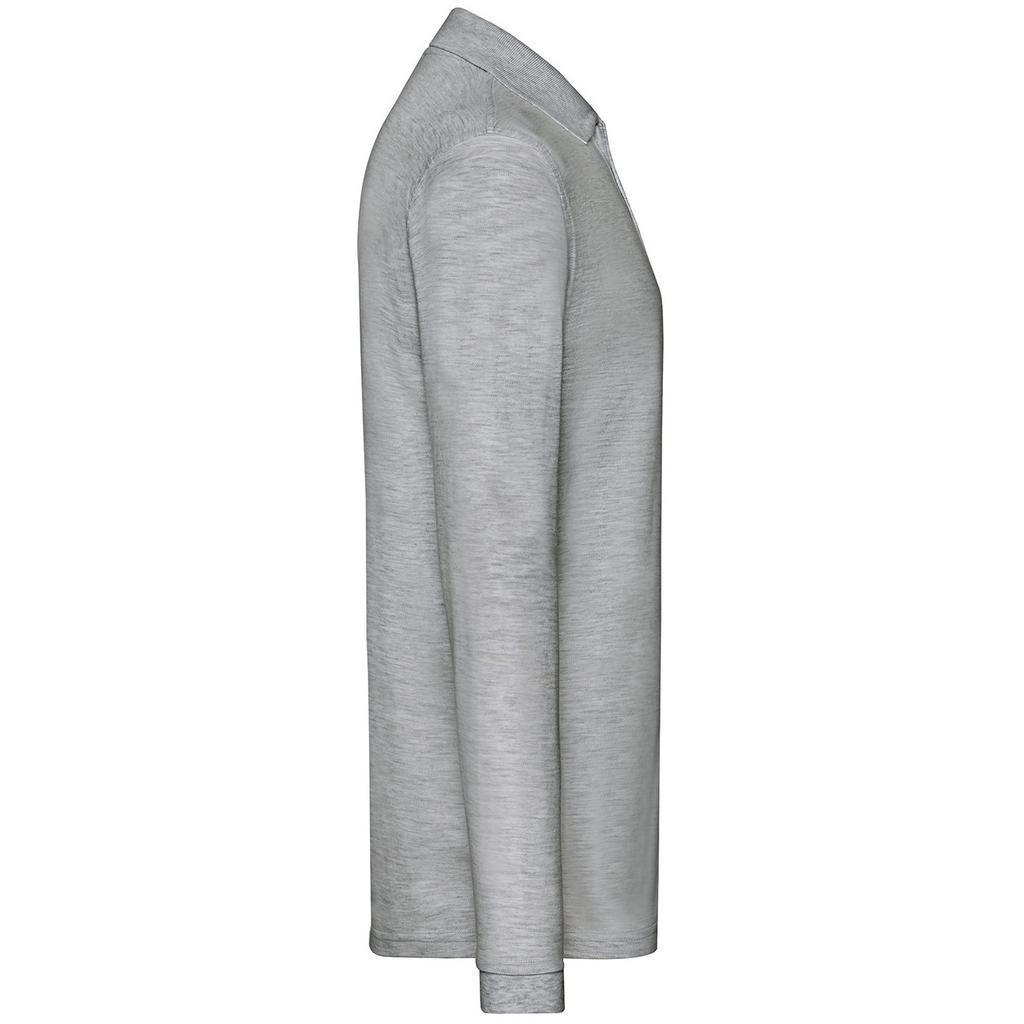 FRUIT OF THE LOOM Мужская рубашка-поло премиум-класса с длинными рукавами