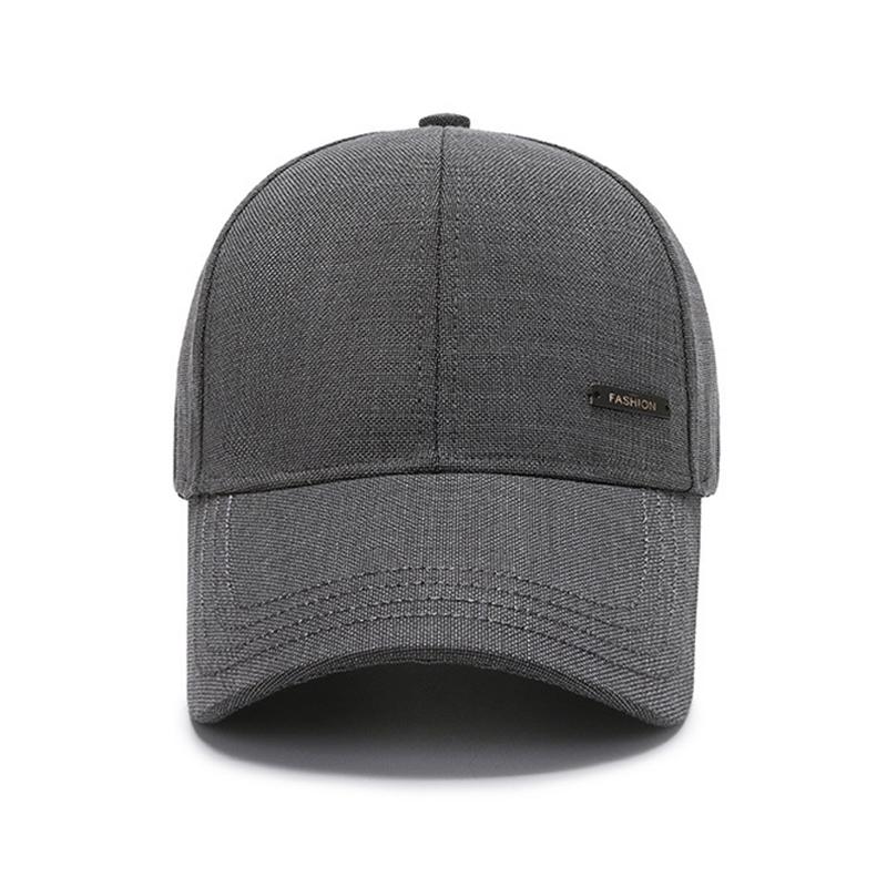Кепка мужская весенне-осенняя бейсболка среднего и старшего возраста летняя тканевая кепка