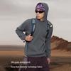Pelliot Unisex Hooded Waffle Top