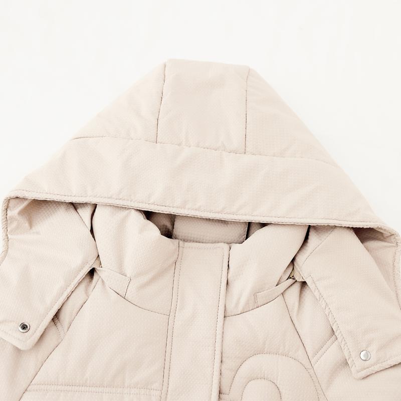 Зимние длинные пальто для женщин, пальто с капюшоном, новая мода, плотная теплая женская парка, зимняя куртка в корейском стиле