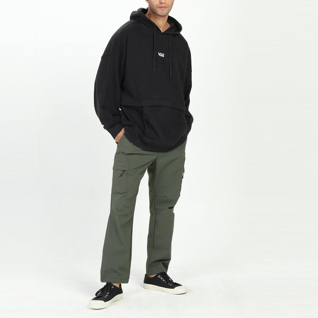 Vans Толстовка свободного кроя с логотипом, топы унисекс, черный VN000BYNBLK