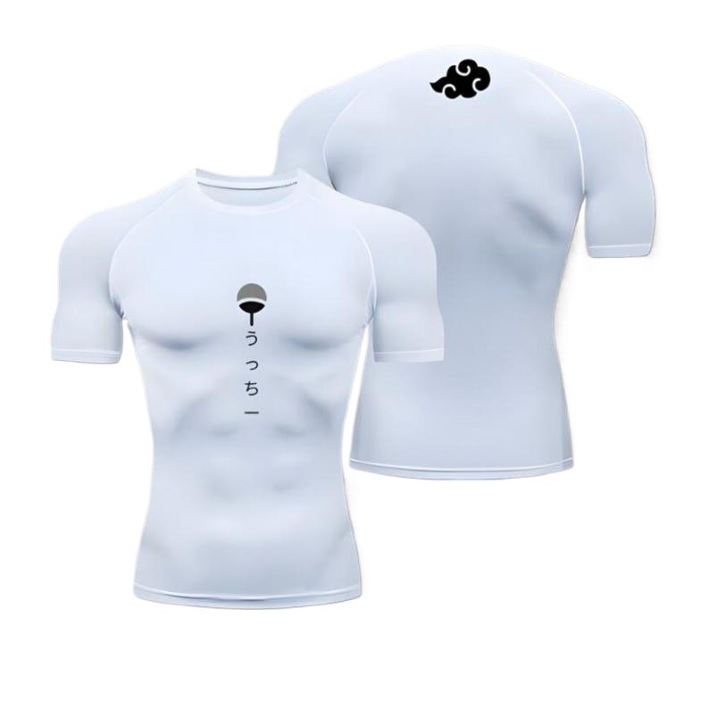 Компрессионная рубашка Итачи | Итачи Учиха, Шаринган, Акацуки, Наруто, Ураганные хронометры, Аниме, Спортивная одежда, Футболка, Компрессор, Muscleshirt, Фитнес